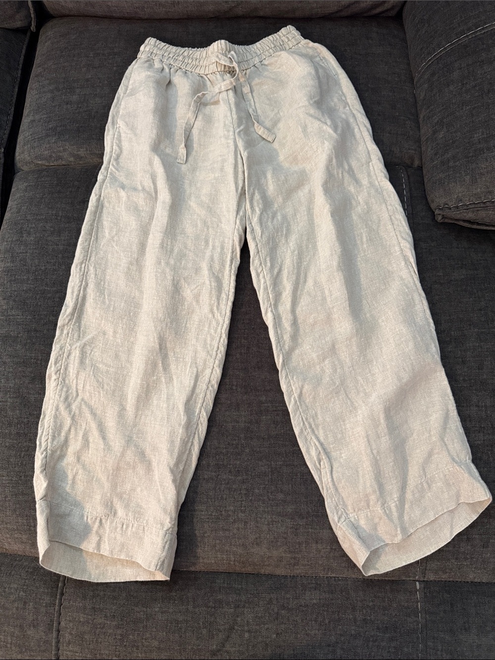 J. Crew Linen Pants / Flax